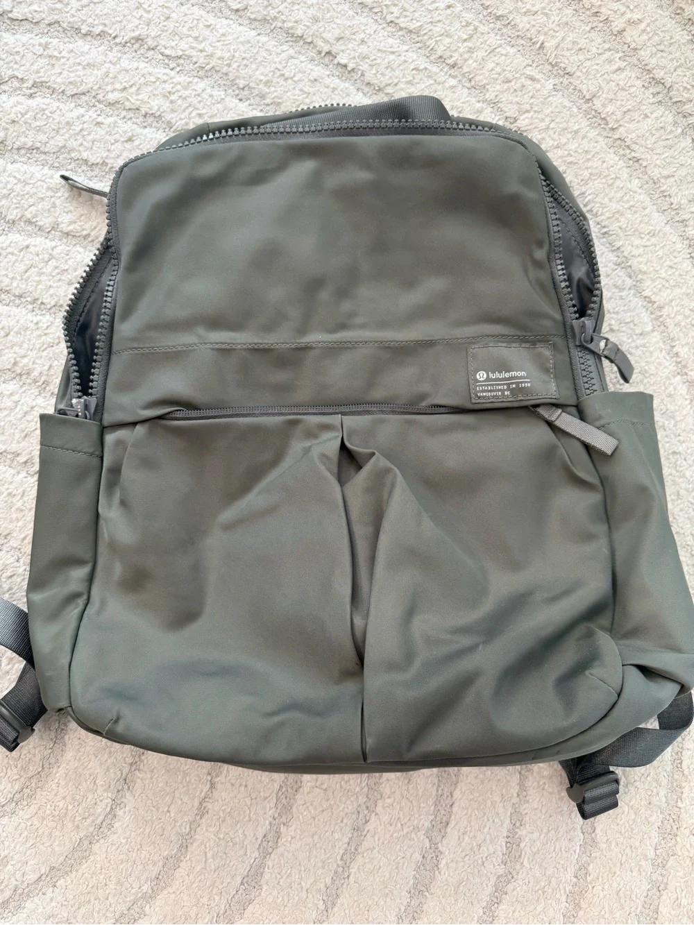 lululemon athletica Unisex Grey Backpack